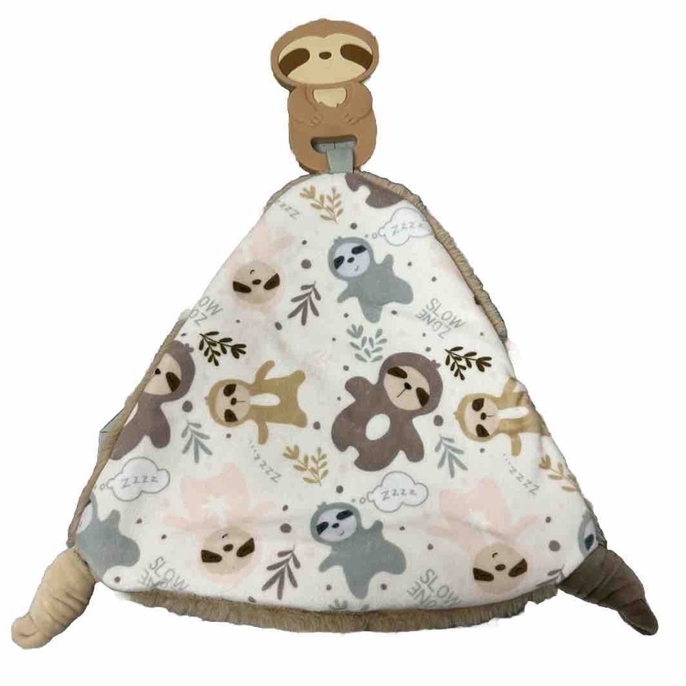 Free w Purchase👶🏻 NWT Sloth Baby Security Blankie